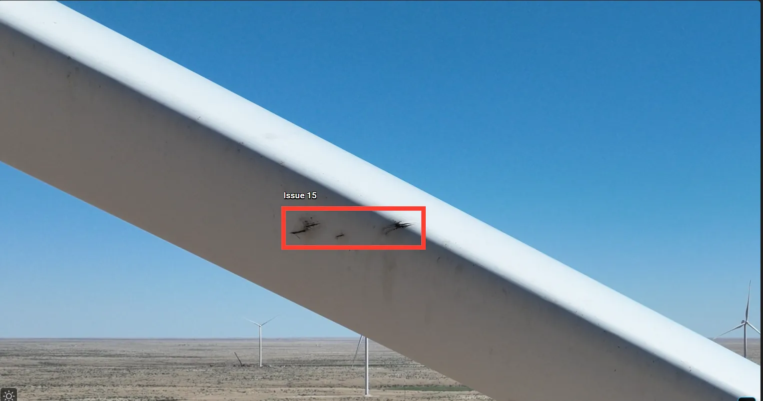 Drone Force inspection imagery representative of Illinois energy assets